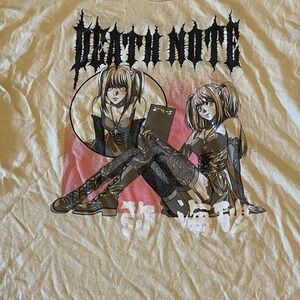 00'S DEATH NOTE Misa Amane Misa Misa Anime Character Print T-Shirt L